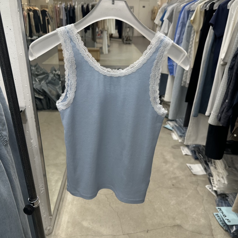 HELVETICA韓國代購女裝新品真品人氣推薦休閑職業吊帶背心HELVETICA吊帶/背心圖色1