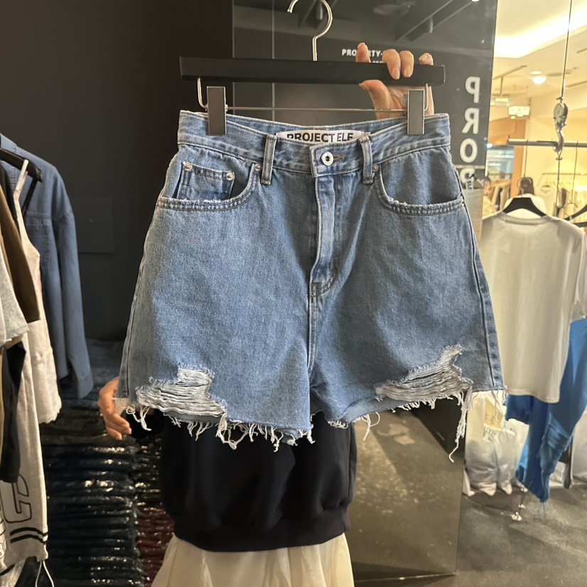 ELF-L東大門直郵女士新品休閑人氣推薦時尚職業短褲復古PROJECT ELF/ELF-L短褲圖色1