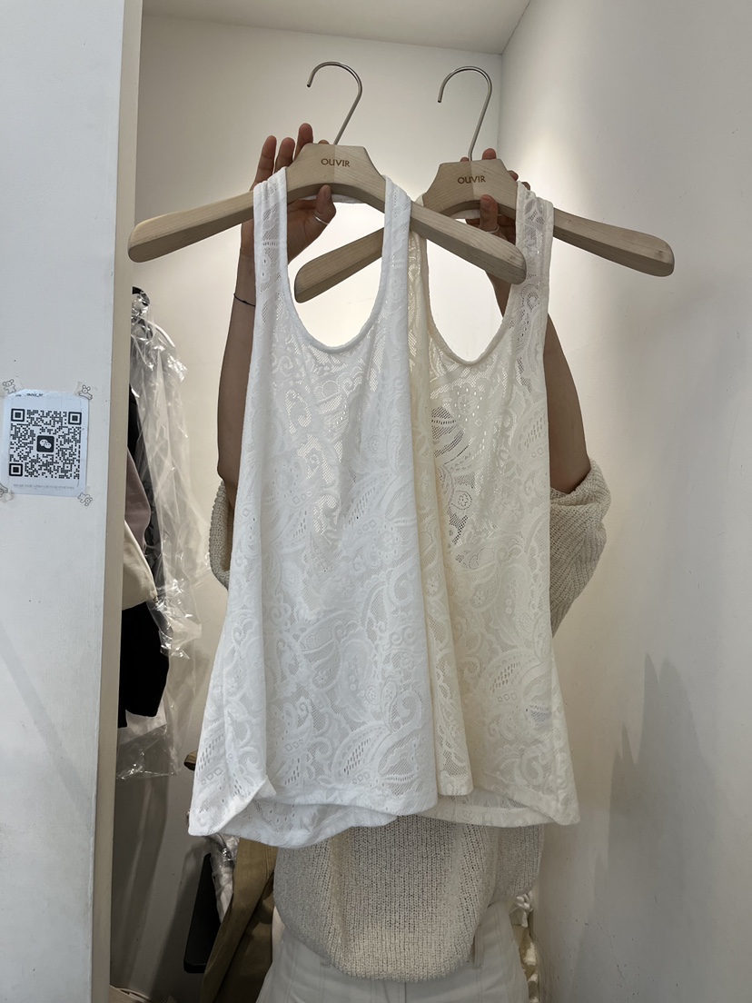 OUVIR東大門實拍女士新品真品職業熱賣人氣推薦吊帶背心蕾絲O.V.R/OUVIR吊帶/背心