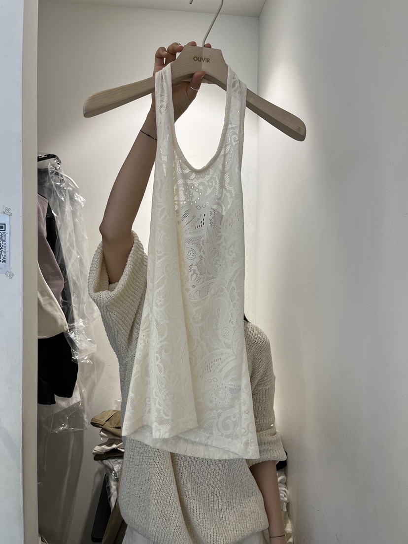 OUVIR東大門實拍女士新品真品職業熱賣人氣推薦吊帶背心蕾絲O.V.R/OUVIR吊帶/背心圖色2