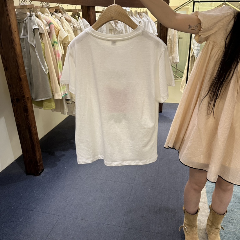 FURE東大門實拍女士新品時尚熱賣休閑人氣職業推薦真品T恤FURET恤