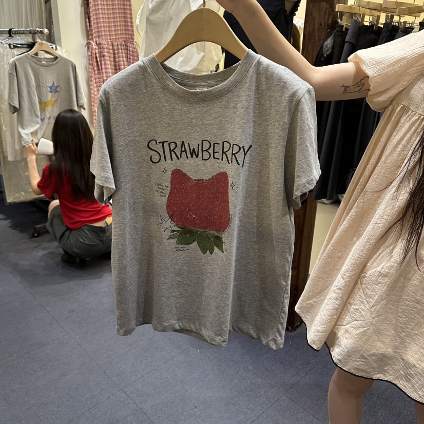 FURE東大門實拍女士新品時尚熱賣休閑人氣職業推薦真品T恤FURET恤圖色2