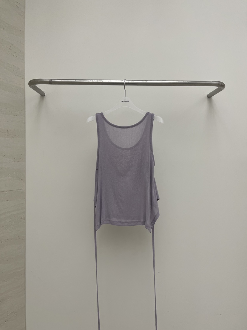 ATMOSPHERE東大門實拍女裝新款真品26春夏人氣吊帶背心網眼ATMOSPHERE/BLING吊帶/背心