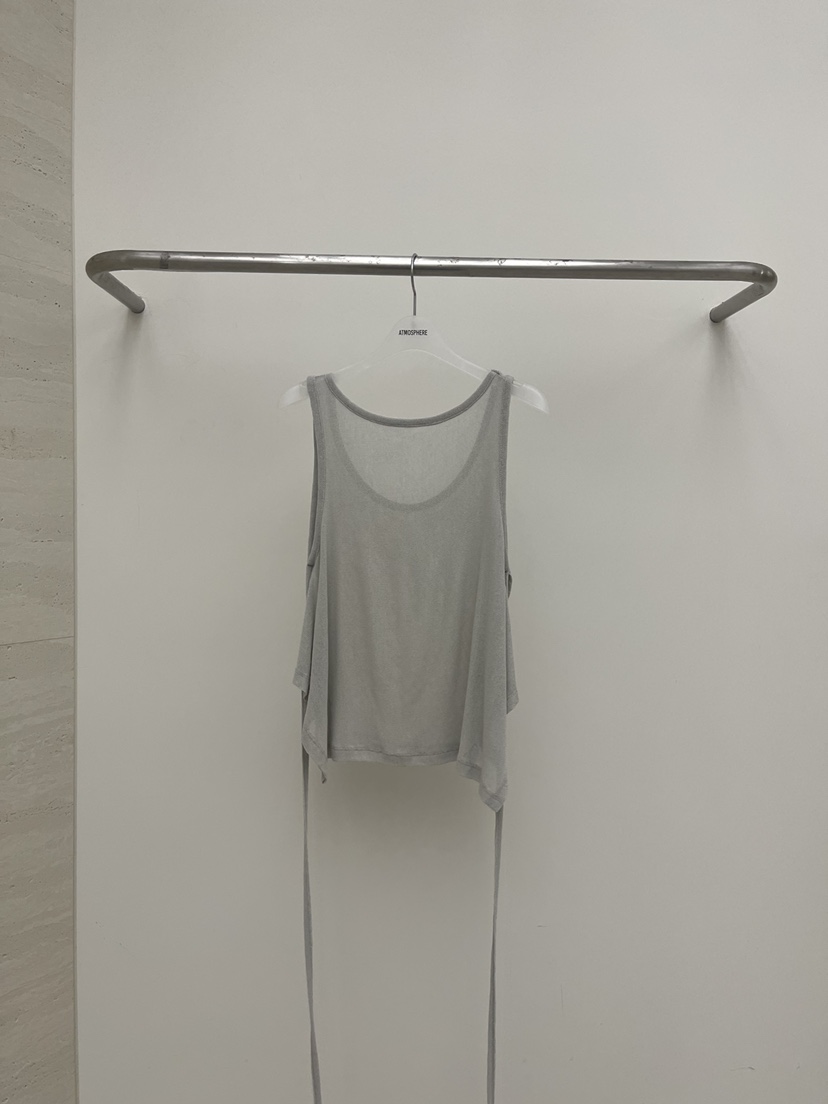 ATMOSPHERE東大門實拍女裝新款真品26春夏人氣吊帶背心網眼ATMOSPHERE/BLING吊帶/背心圖色2