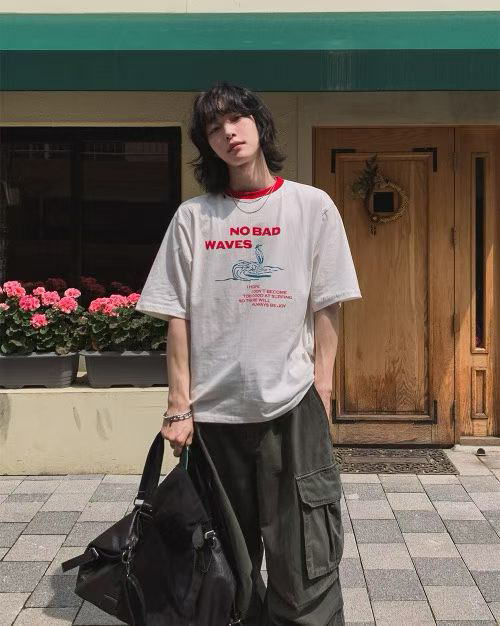 DESIGN BY YOUNG MIN韓國代購女士新款時尚休閑真品T恤DESIGN BY YOUNG MINT恤