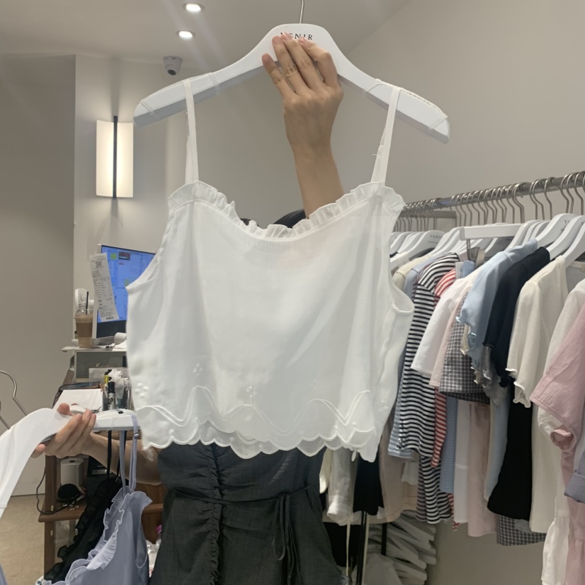 VENIR-a東大門直郵女裝新品人氣26春夏推薦吊帶背心刺繡VENIR-a吊帶/背心圖色3