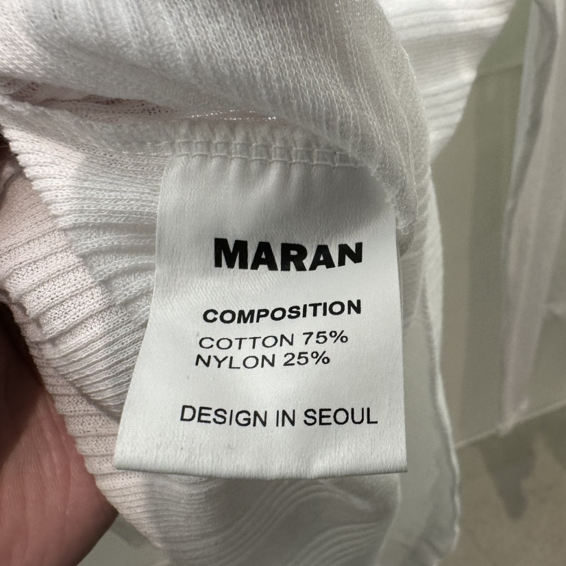 MARAN-P東大門代購女裝新款推薦休閑26春夏時尚熱賣長袖T恤MARAN長袖T恤