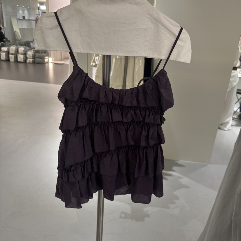 LOVE YOU SO MUCH/MORE THAN YESTERDAY韓國代購女士新品時尚吊帶背心LYSM/MORE THAN YESTERDAY吊帶/背心圖色2