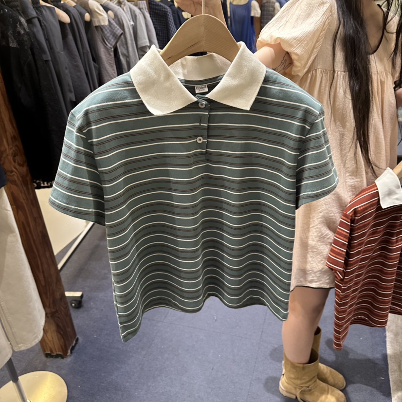 FURE東大門實拍女裝新款人氣休閑熱賣真品26春夏推薦職業T恤FURET恤圖色2