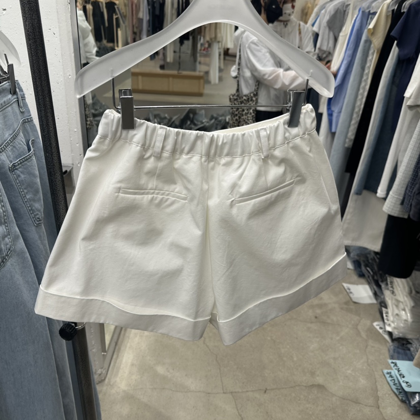 HELVETICA東大門代購女士新品真品休閑職業熱賣26春夏短褲條紋HELVETICA短褲