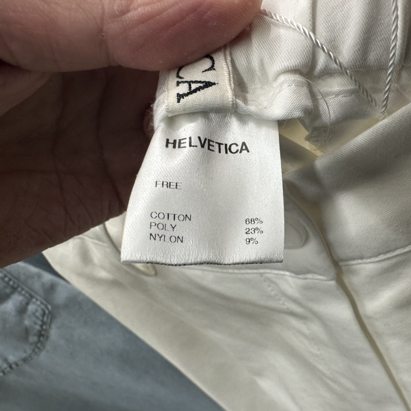 HELVETICA東大門代購女士新品真品休閑職業熱賣26春夏短褲條紋HELVETICA短褲