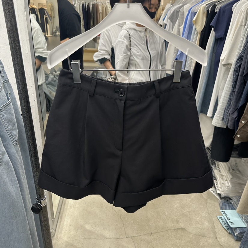 HELVETICA東大門代購女士新品真品休閑職業熱賣26春夏短褲條紋HELVETICA短褲圖色2