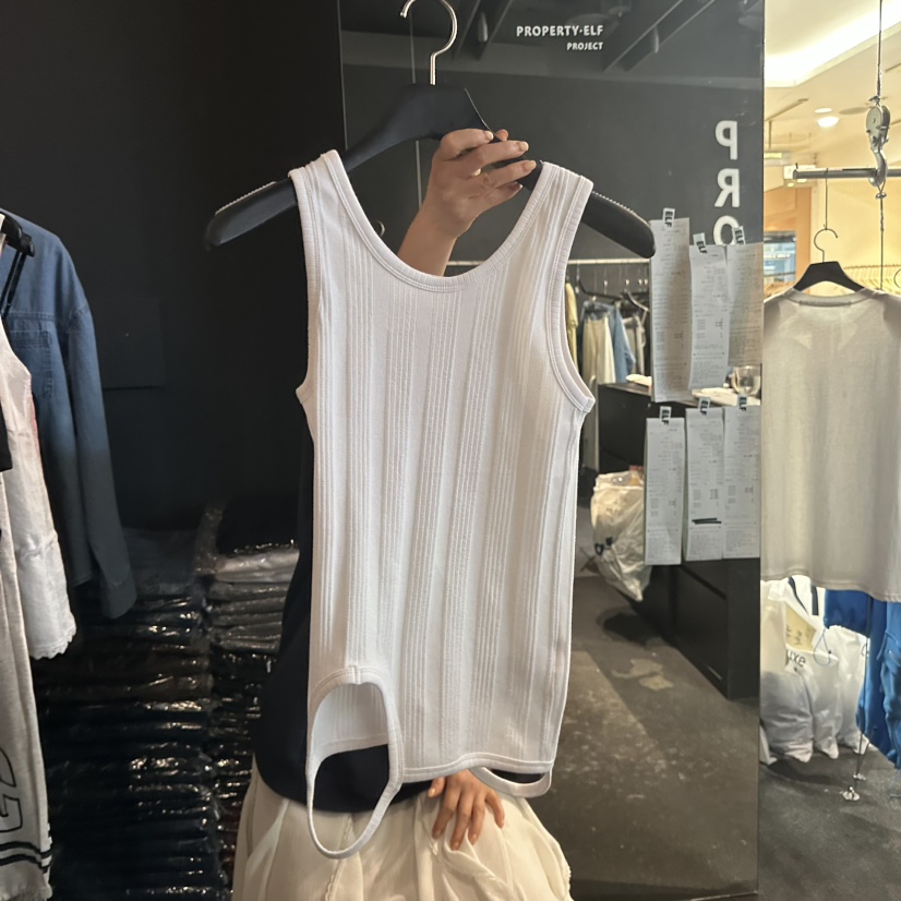 ELF-L韓國代購女裝新品時尚推薦休閑熱賣26春夏吊帶背心PROJECT ELF/ELF-L吊帶/背心
