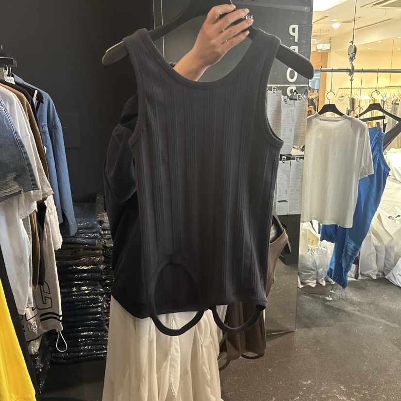 ELF-L韓國代購女裝新品時尚推薦休閑熱賣26春夏吊帶背心PROJECT ELF/ELF-L吊帶/背心圖色4