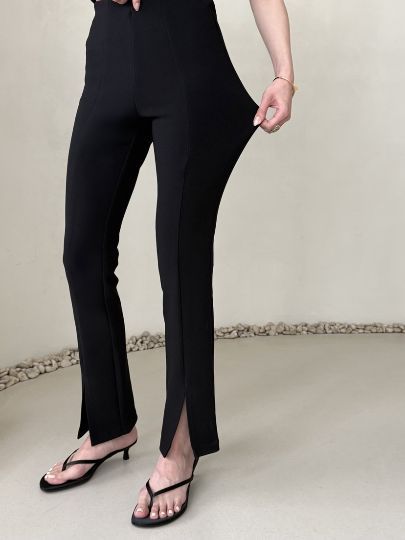 DEMAR韓國代購女裝新款休閑熱賣26春夏推薦時尚休閑褲開衩DEMAR休閑褲