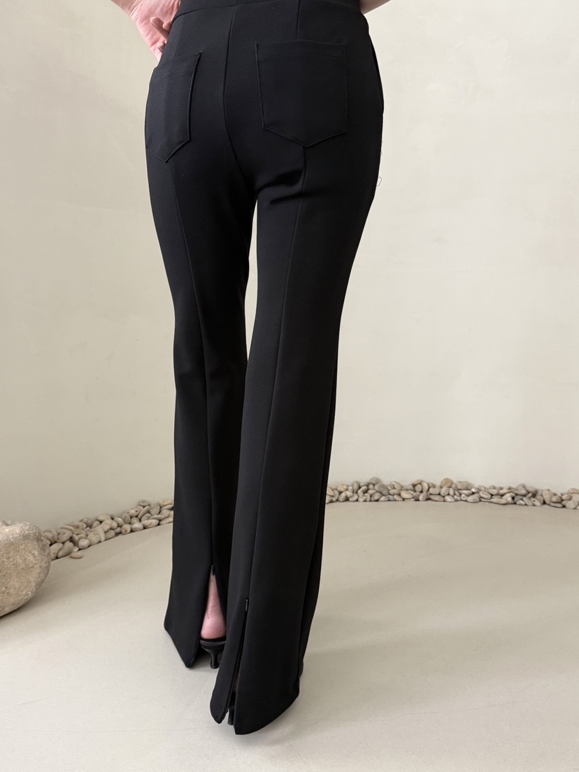 DEMAR韓國代購女裝新款休閑熱賣26春夏推薦時尚休閑褲開衩DEMAR休閑褲