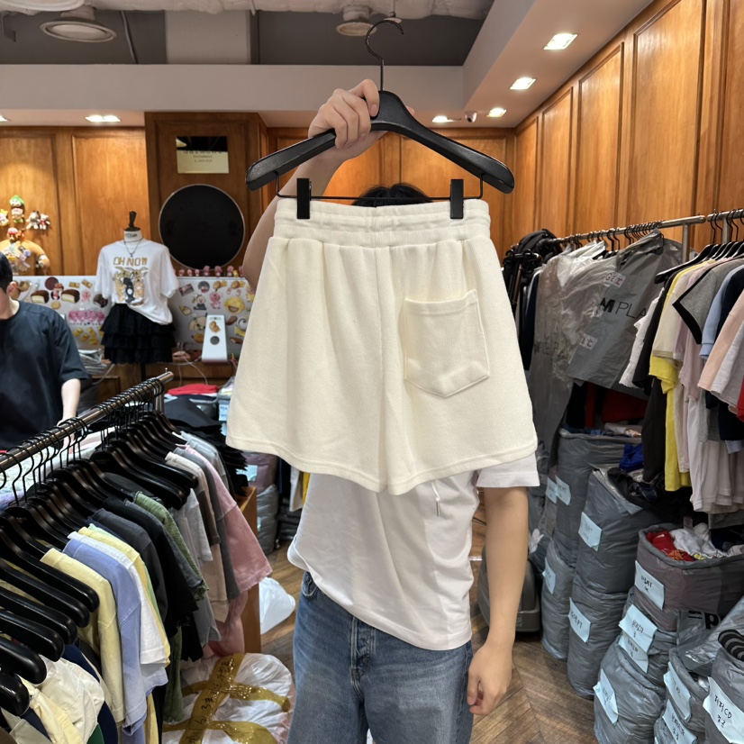 GARMENT-P東大門直郵女士新品時尚休閑26春夏職業人氣短褲GARMENT短褲