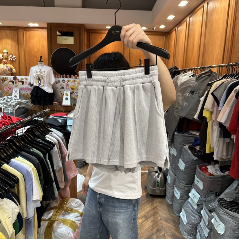 GARMENT-P東大門直郵女士新品時尚休閑26春夏職業人氣短褲GARMENT短褲圖色3