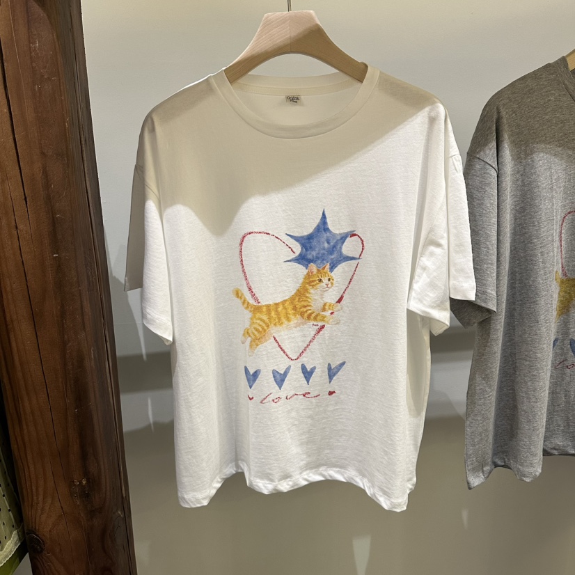 FURE東大門直郵女裝新款26春夏熱賣真品推薦時尚職業人氣T恤FURET恤圖色1