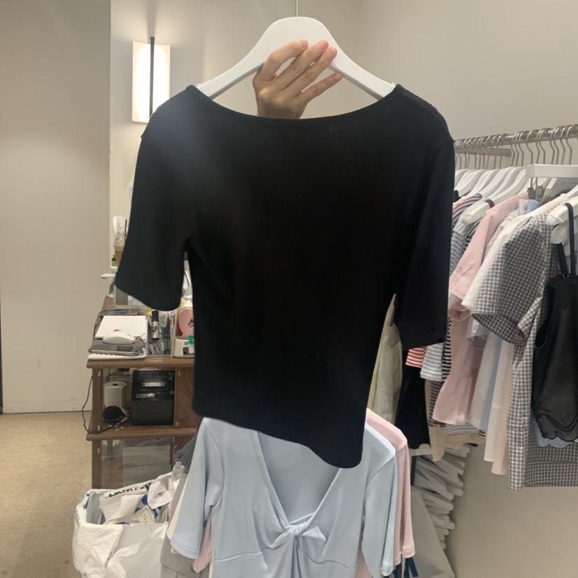 VENIR-a韓國代購女士新款人氣休閑推薦真品26春夏熱賣T恤VENIR-aT恤