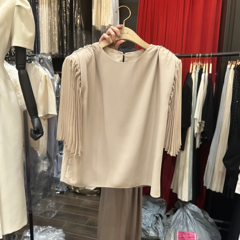 HERISH-HAUTE韓國代購女士新品真品熱賣休閑26春夏襯衫蕾絲衫Herish-Haute-A襯衫/蕾絲衫圖色2