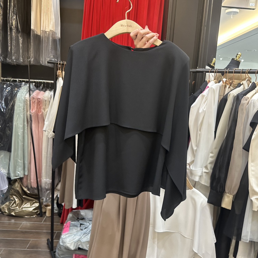 HERISH-HAUTE東大門實拍女士新品時尚真品推薦襯衫蕾絲衫Herish-Haute-A襯衫/蕾絲衫圖色2