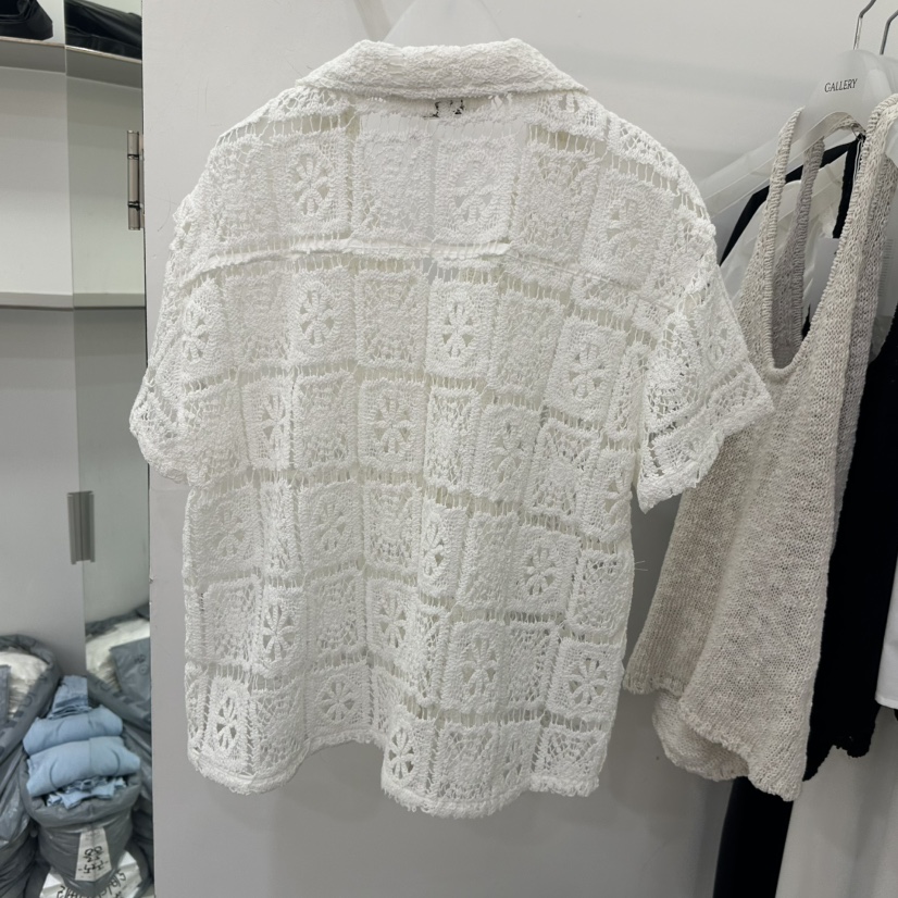 GALLERY-P韓國代購女士新款休閑人氣熱賣時尚襯衫蕾絲衫GALLERY-P襯衫/蕾絲衫