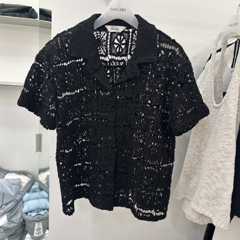 GALLERY-P韓國代購女士新款休閑人氣熱賣時尚襯衫蕾絲衫GALLERY-P襯衫/蕾絲衫圖色2