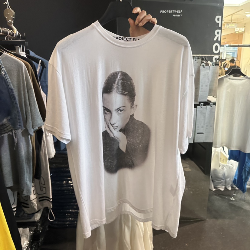 ELF-L東大門直郵女裝新款時尚休閑真品熱賣26春夏職業T恤PROJECT ELF/ELF-LT恤圖色1