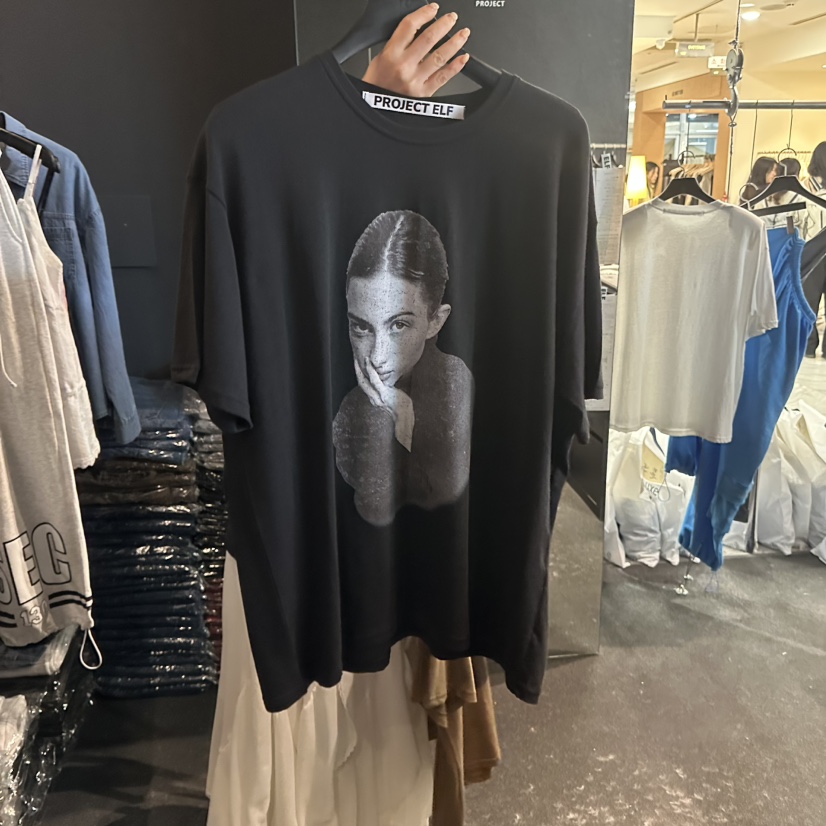 ELF-L東大門直郵女裝新款時尚休閑真品熱賣26春夏職業T恤PROJECT ELF/ELF-LT恤圖色3