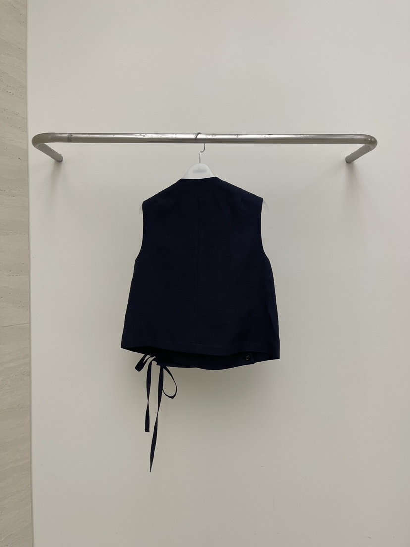 ATMOSPHERE韓國代購女裝新品熱賣真品26春夏人氣馬甲亞麻布ATMOSPHERE/BLING馬甲