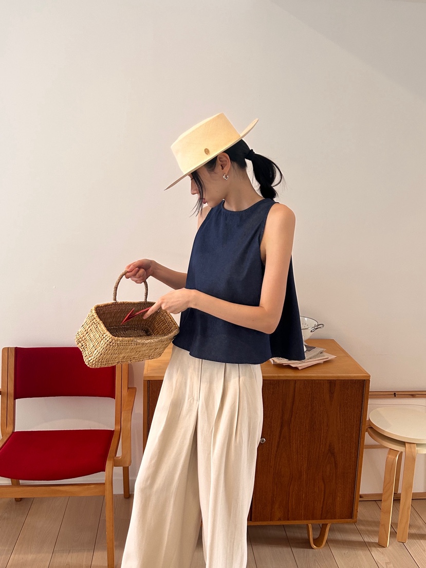 ME MO東大門實拍女裝新款休閑職業26春夏熱賣人氣吊帶背心ME MO吊帶/背心