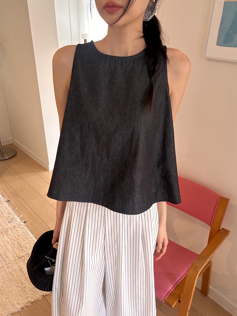 ME MO東大門實拍女裝新款休閑職業26春夏熱賣人氣吊帶背心ME MO吊帶/背心