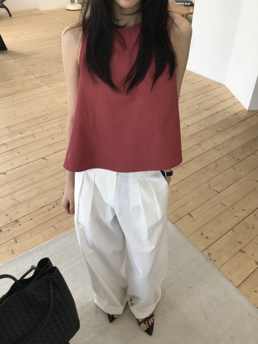 ME MO東大門實拍女裝新款休閑職業26春夏熱賣人氣吊帶背心ME MO吊帶/背心