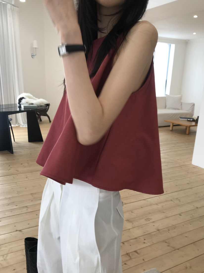 ME MO東大門實拍女裝新款休閑職業26春夏熱賣人氣吊帶背心ME MO吊帶/背心