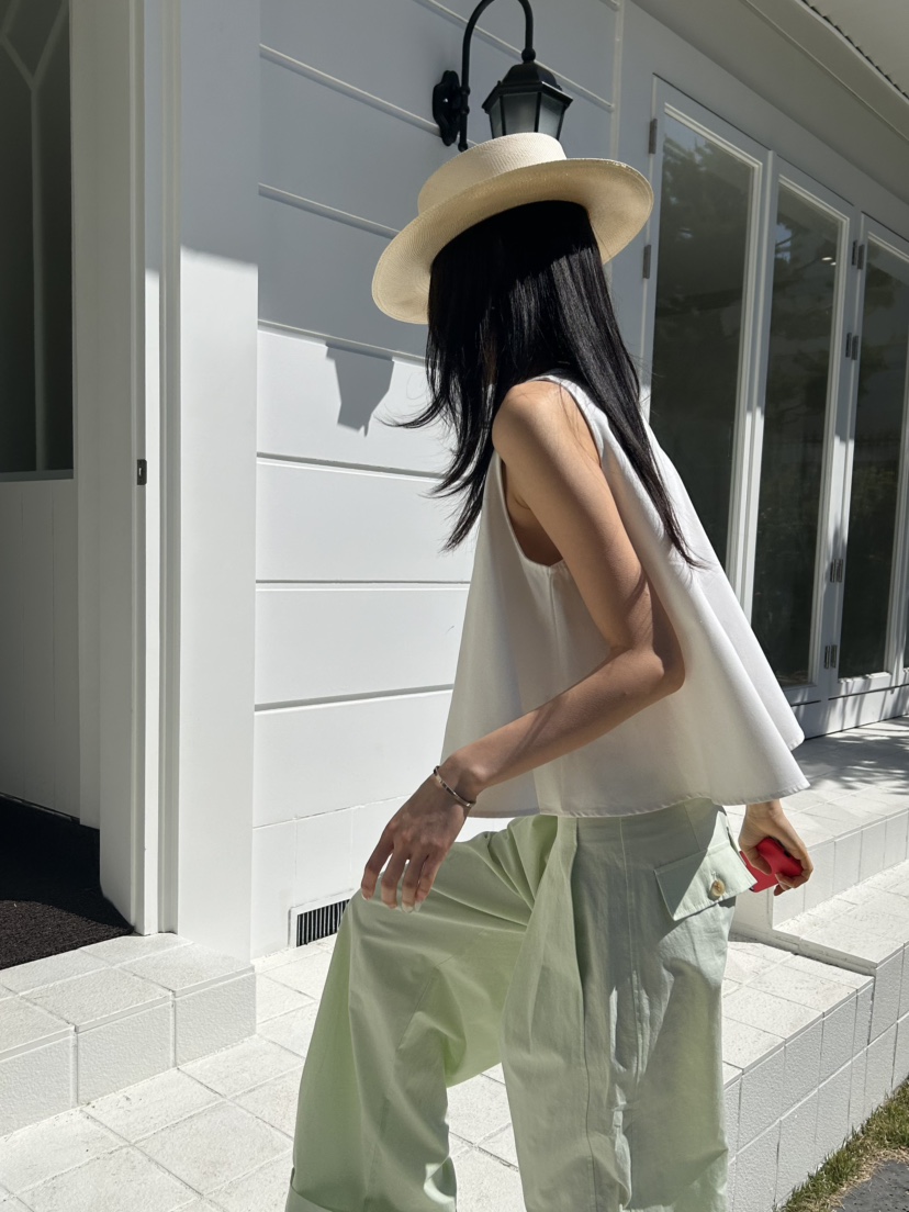 ME MO東大門實拍女裝新款休閑職業26春夏熱賣人氣吊帶背心ME MO吊帶/背心