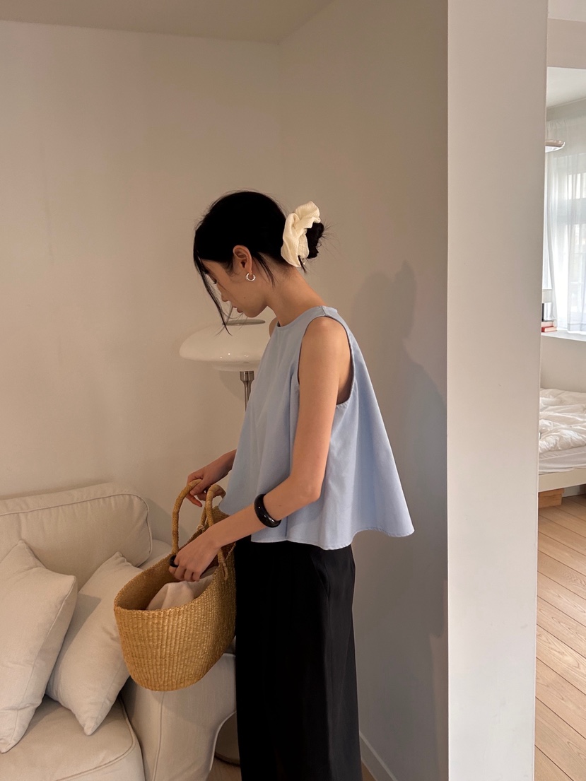 ME MO東大門實拍女裝新款休閑職業26春夏熱賣人氣吊帶背心ME MO吊帶/背心