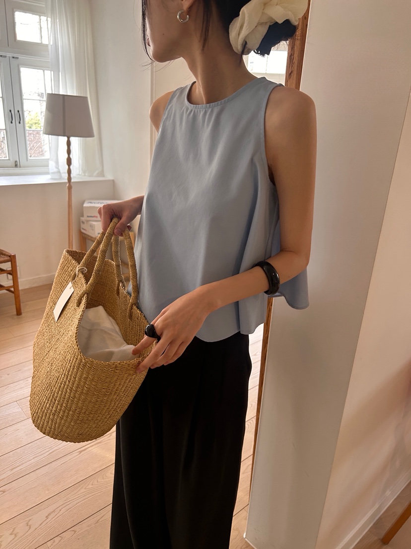 ME MO東大門實拍女裝新款休閑職業26春夏熱賣人氣吊帶背心ME MO吊帶/背心