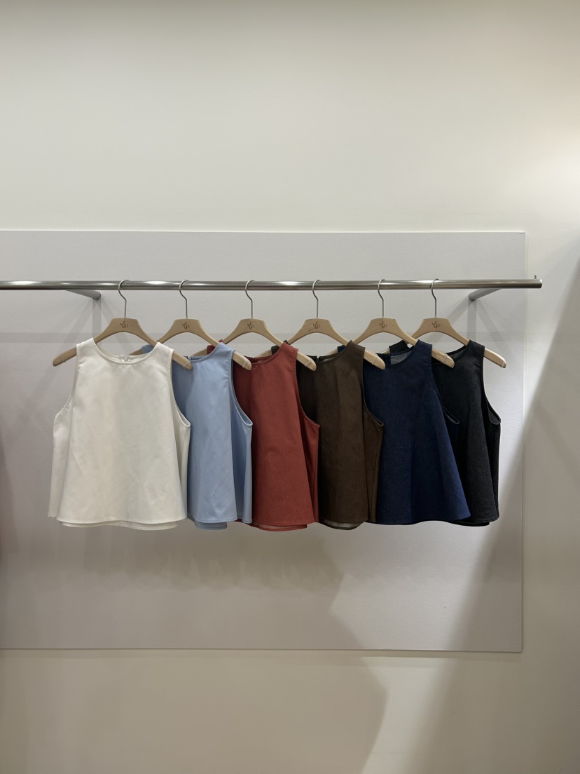 ME MO東大門實拍女裝新款休閑職業26春夏熱賣人氣吊帶背心ME MO吊帶/背心