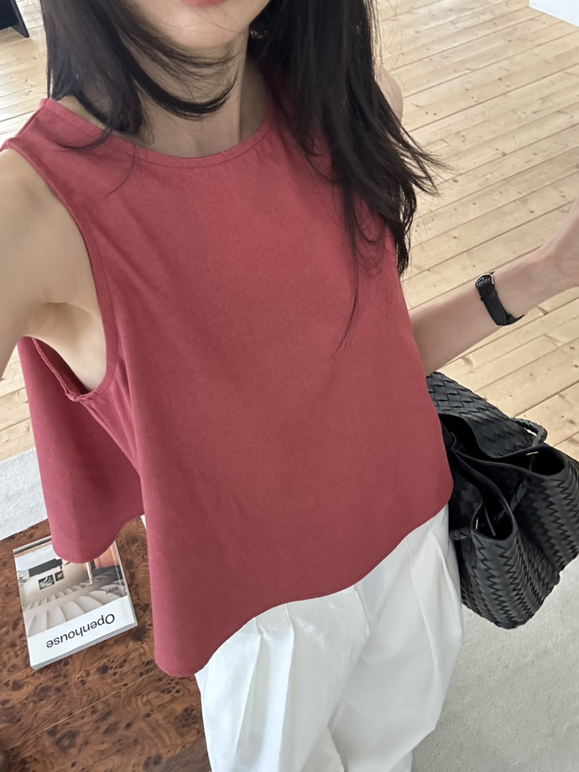 ME MO東大門實拍女裝新款休閑職業26春夏熱賣人氣吊帶背心ME MO吊帶/背心圖色2