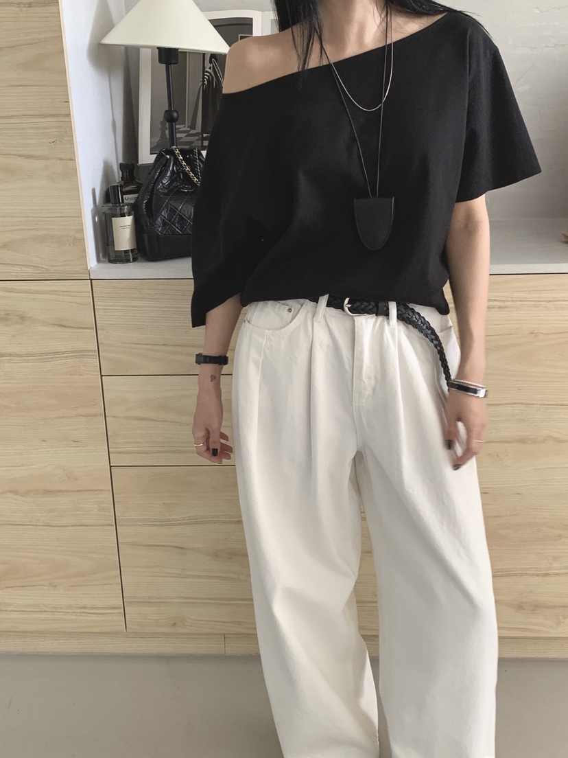 DAVICHI/D.SECOND韓國代購女士新品推薦職業人氣休閑T恤DAVICHI/D.SECONDT恤