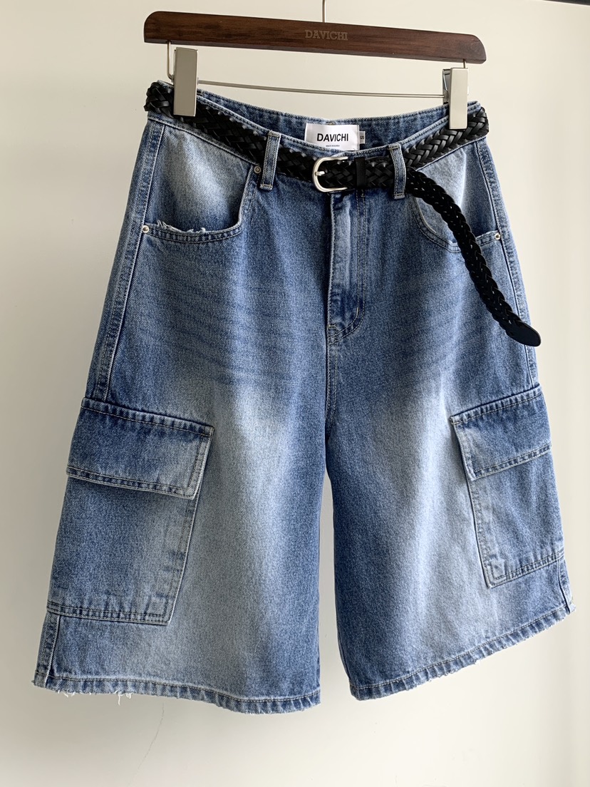 DAVICHI/D.SECOND韓國代購女士新品推薦牛仔褲含隨機腰帶DAVICHI/D.SECOND牛仔褲