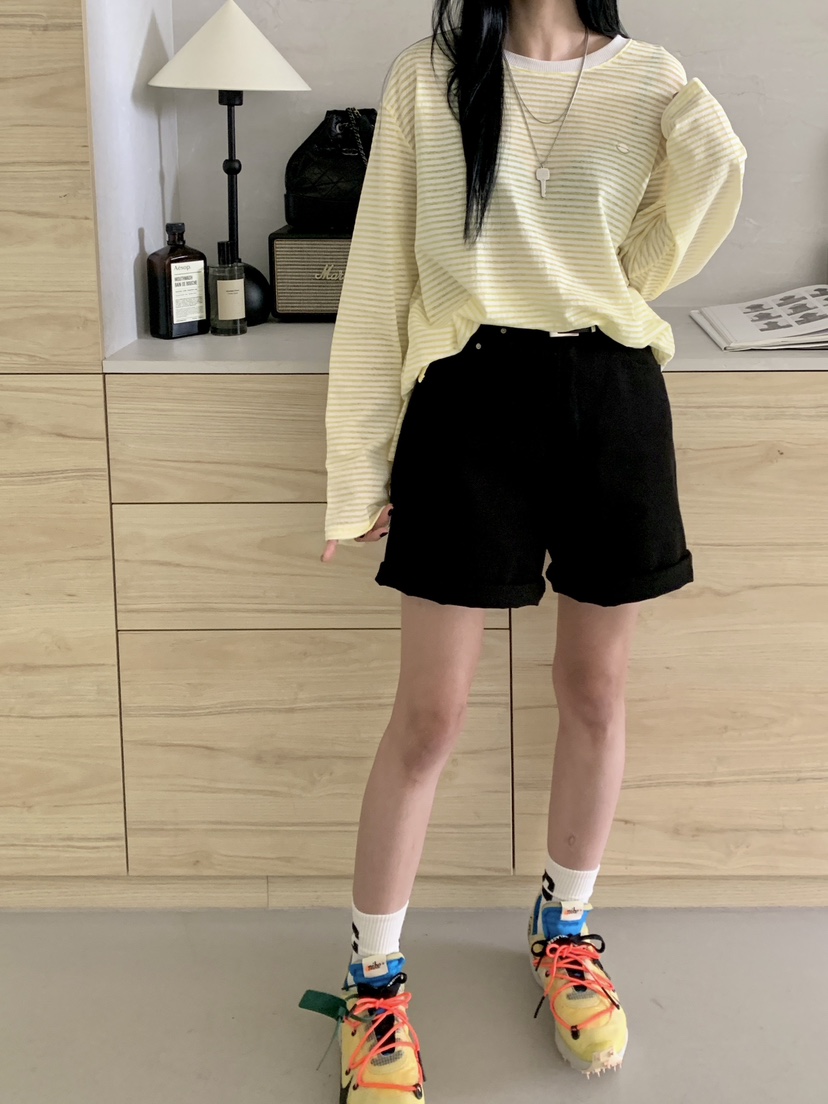 DAVICHI/D.SECOND東大門直郵女士新品人氣職業真品長袖T恤DAVICHI/D.SECOND長袖T恤