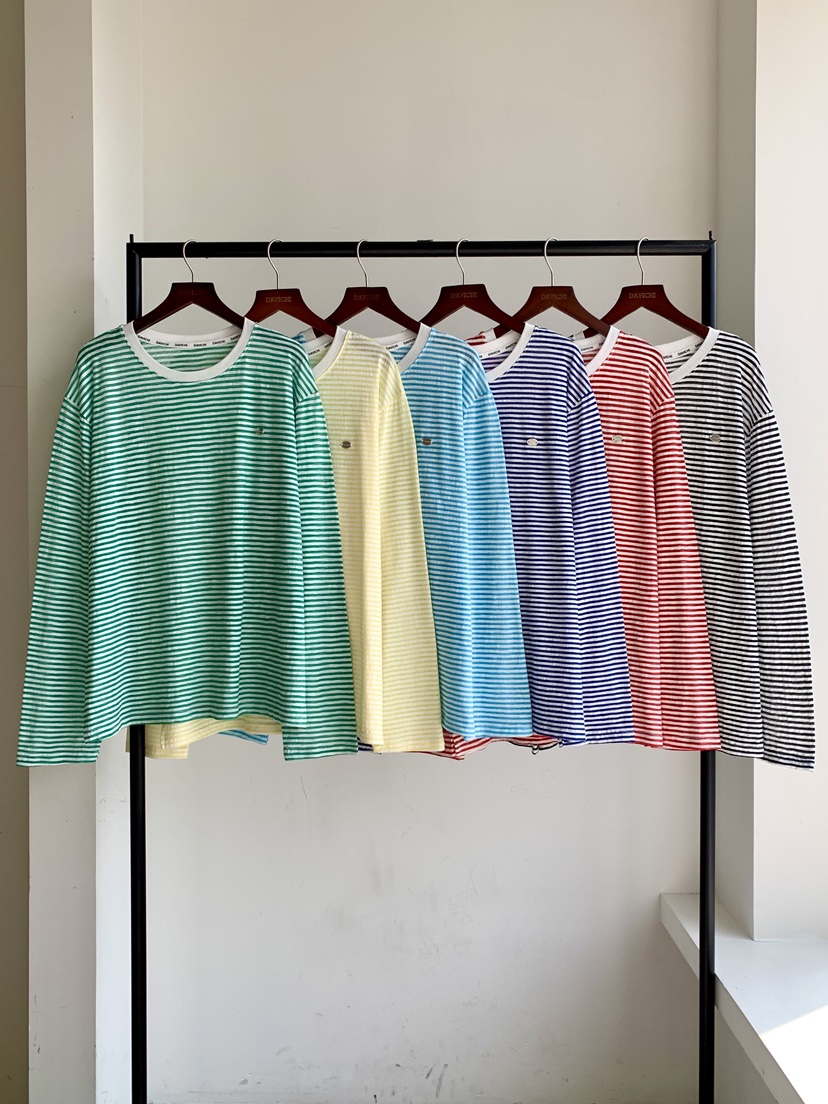 DAVICHI/D.SECOND東大門直郵女士新品人氣職業真品長袖T恤DAVICHI/D.SECOND長袖T恤