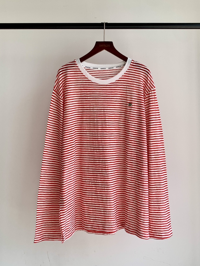 DAVICHI/D.SECOND東大門直郵女士新品人氣職業真品長袖T恤DAVICHI/D.SECOND長袖T恤圖色1