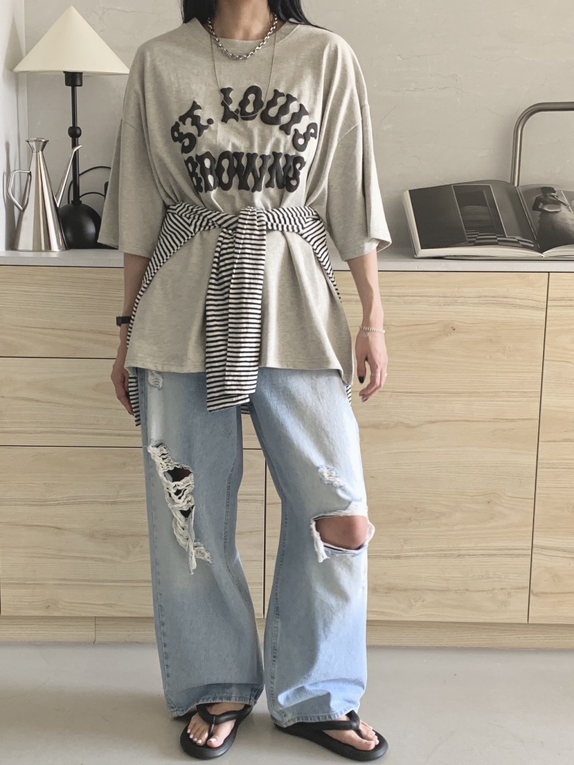 DAVICHI/D.SECOND韓國直郵女裝新品推薦牛仔褲含隨機腰帶DAVICHI/D.SECOND牛仔褲