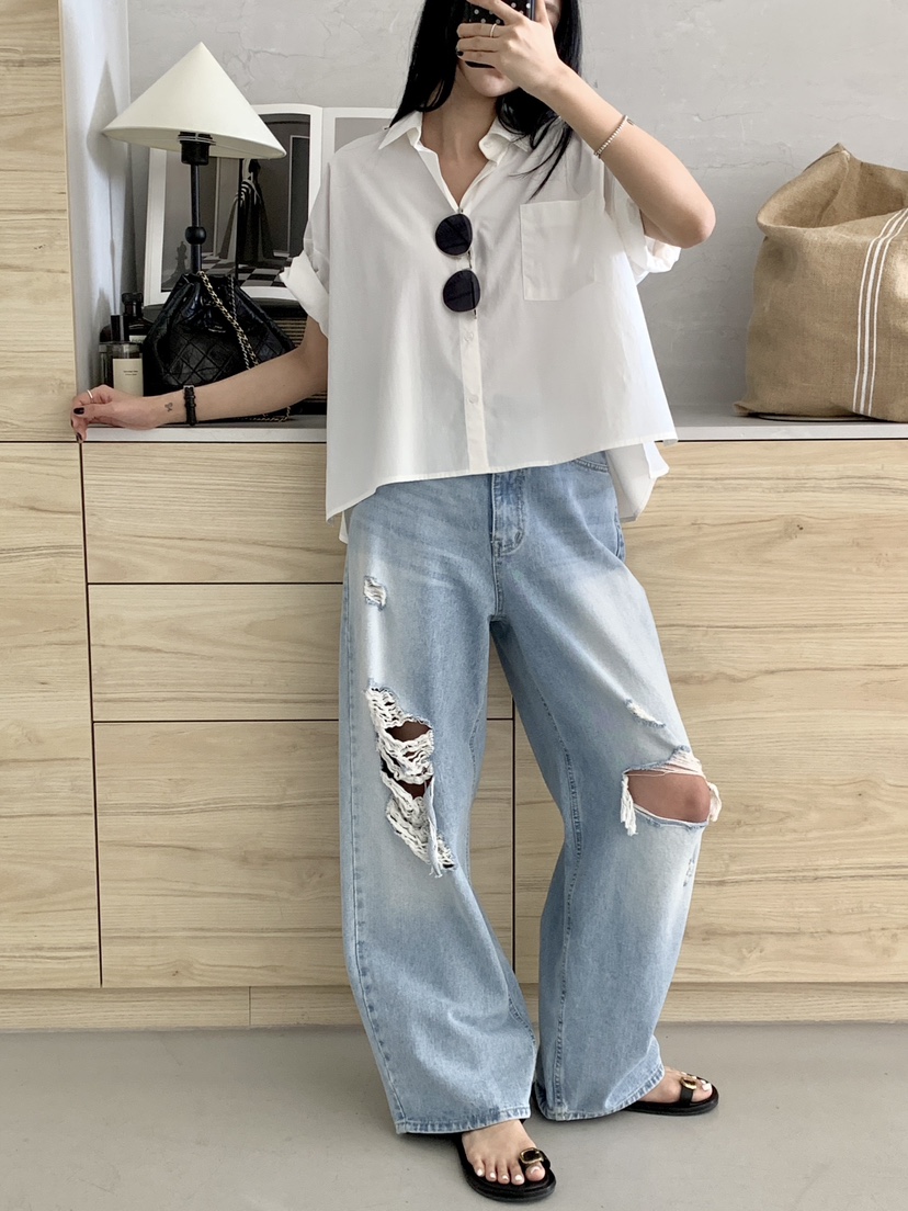 DAVICHI/D.SECOND東大門直郵女裝新款熱賣真品襯衫蕾絲衫DAVICHI/D.SECOND襯衫/蕾絲衫