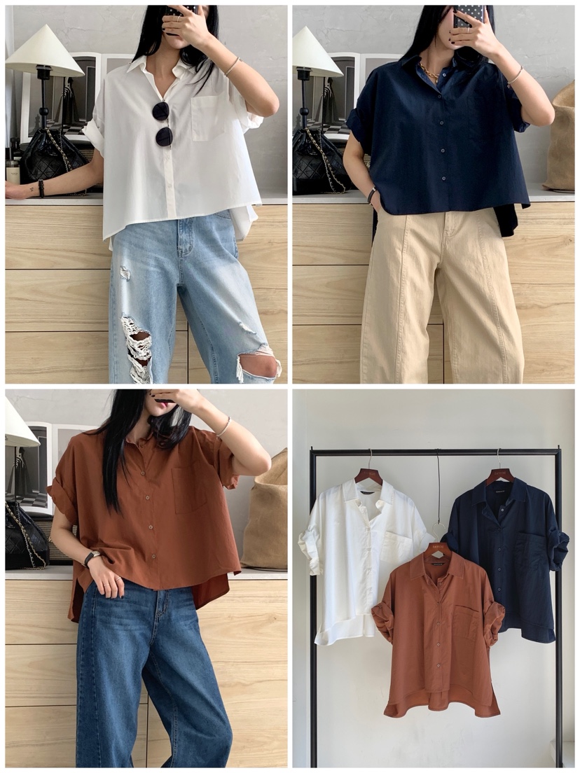 DAVICHI/D.SECOND東大門直郵女裝新款熱賣真品襯衫蕾絲衫DAVICHI/D.SECOND襯衫/蕾絲衫