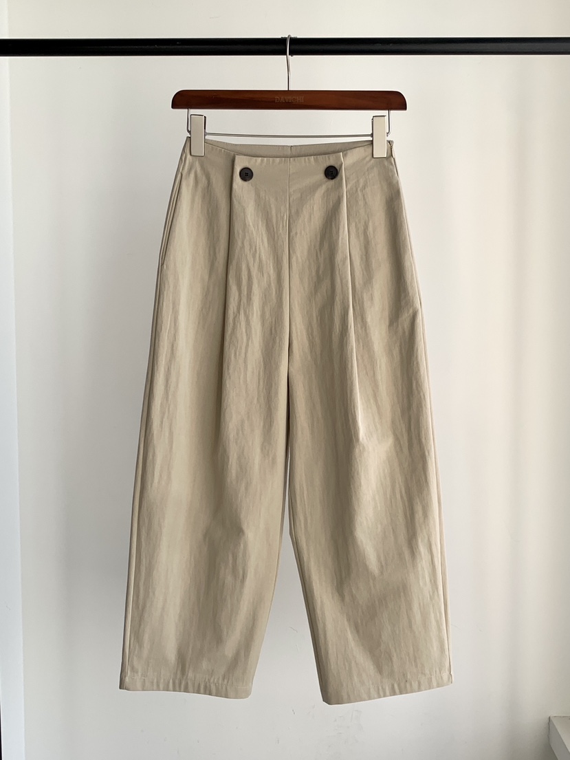 DAVICHI/D.SECOND東大門直郵女裝新款推薦真品休閑褲紐扣DAVICHI/D.SECOND休閑褲圖色1