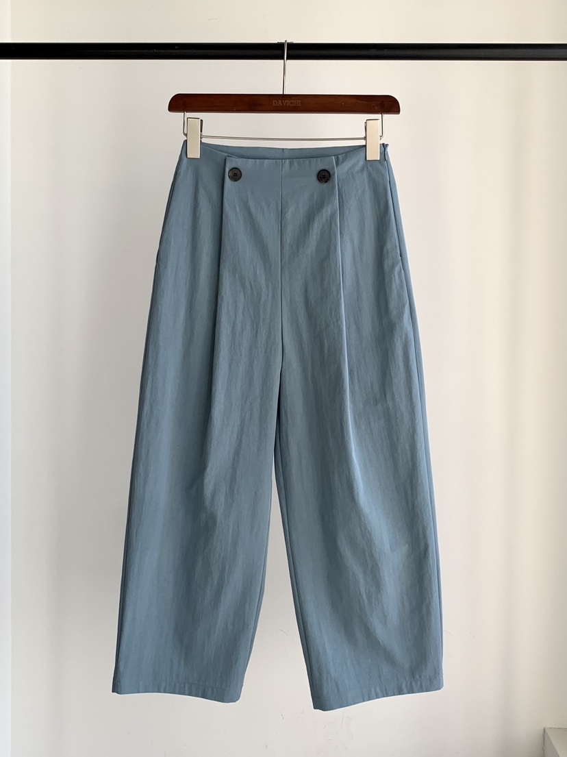 DAVICHI/D.SECOND東大門直郵女裝新款推薦真品休閑褲紐扣DAVICHI/D.SECOND休閑褲圖色2